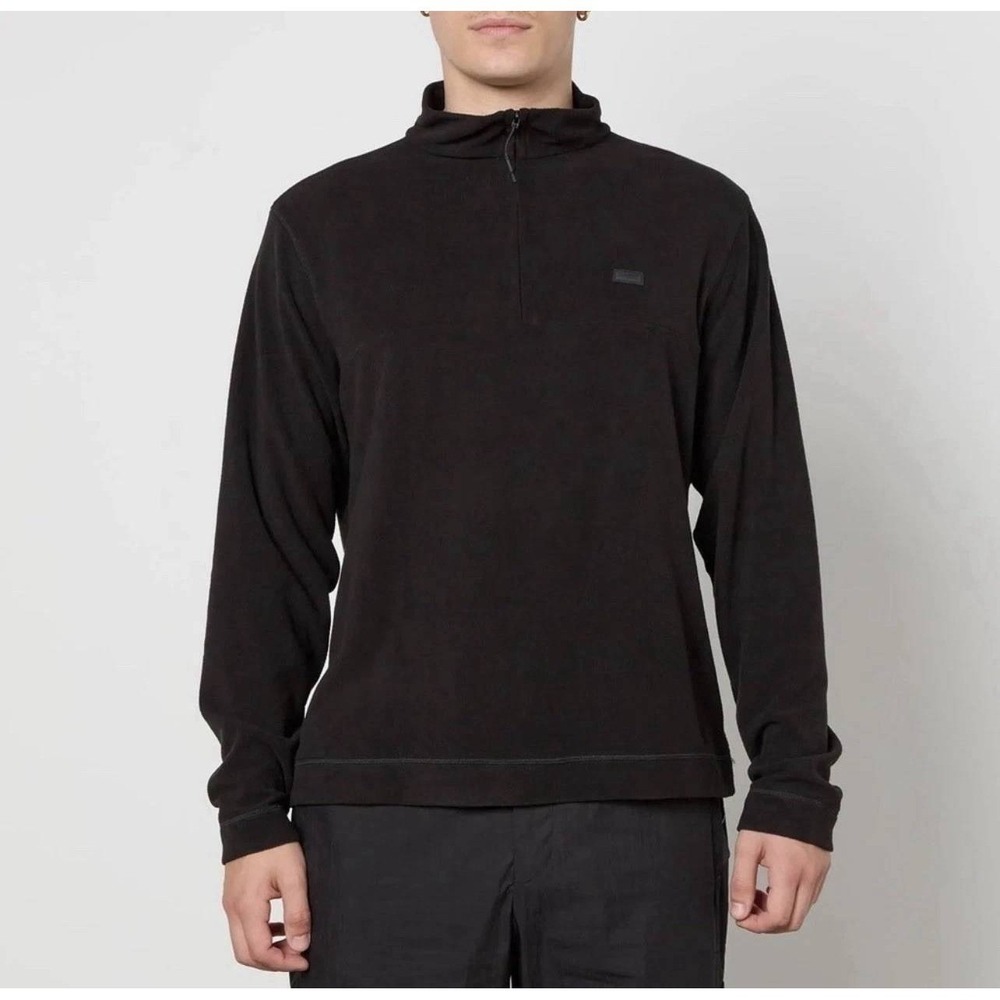 NWT Rains Addis Fleece Half Zip-GQ Pullover Sweater Sz XL Unisex Lightweight